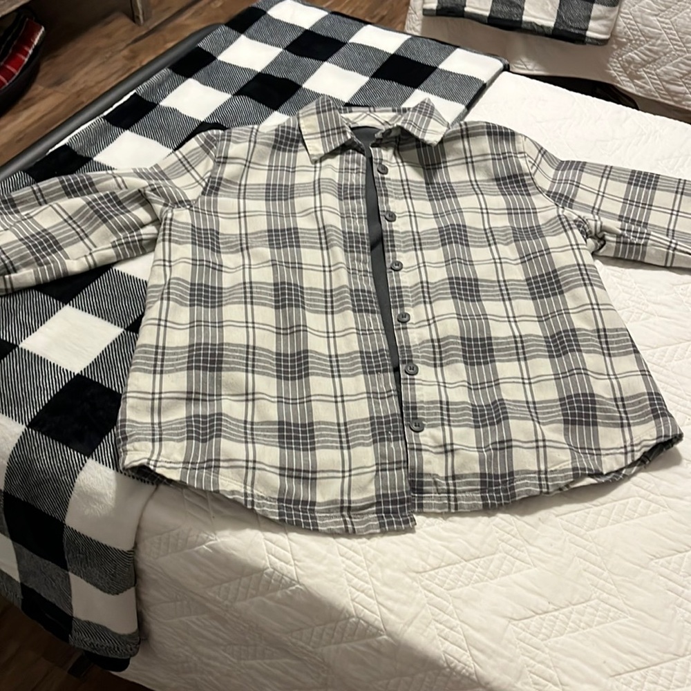Fleece Linned Flannel shirt